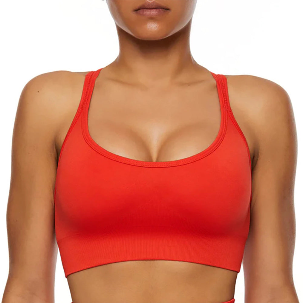 Nowy damski strój sportowy bezszwowe spodnie z biustonoszem do fitnessu