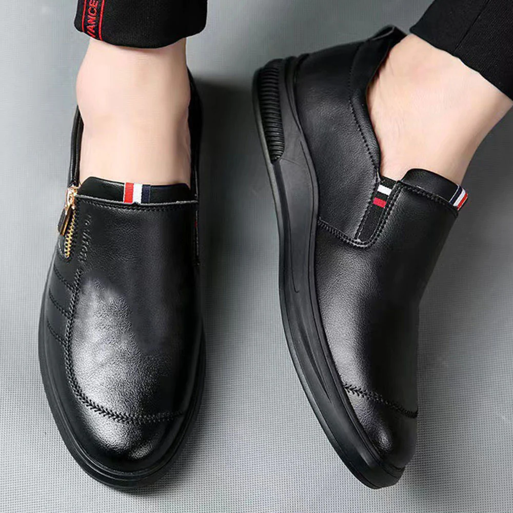 Lodowylabedz Oddychające mokasyny męskie w stylu brytyjskim