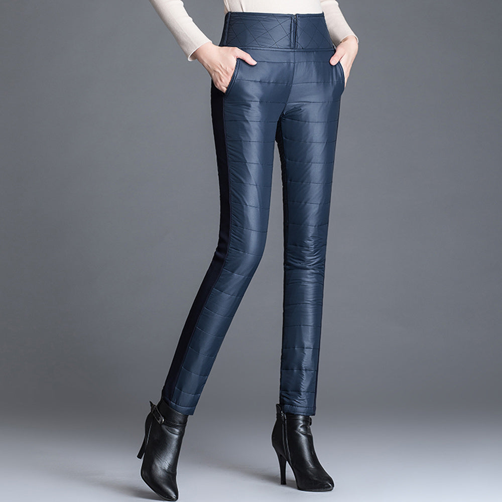 Lodowylabedz™ Zimowe nowe damskie dwustronnie puchowe spodnie termiczne