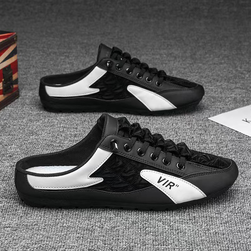 Lodowylabedz Letnie nowe lekkie sportowe półkapcie męskie