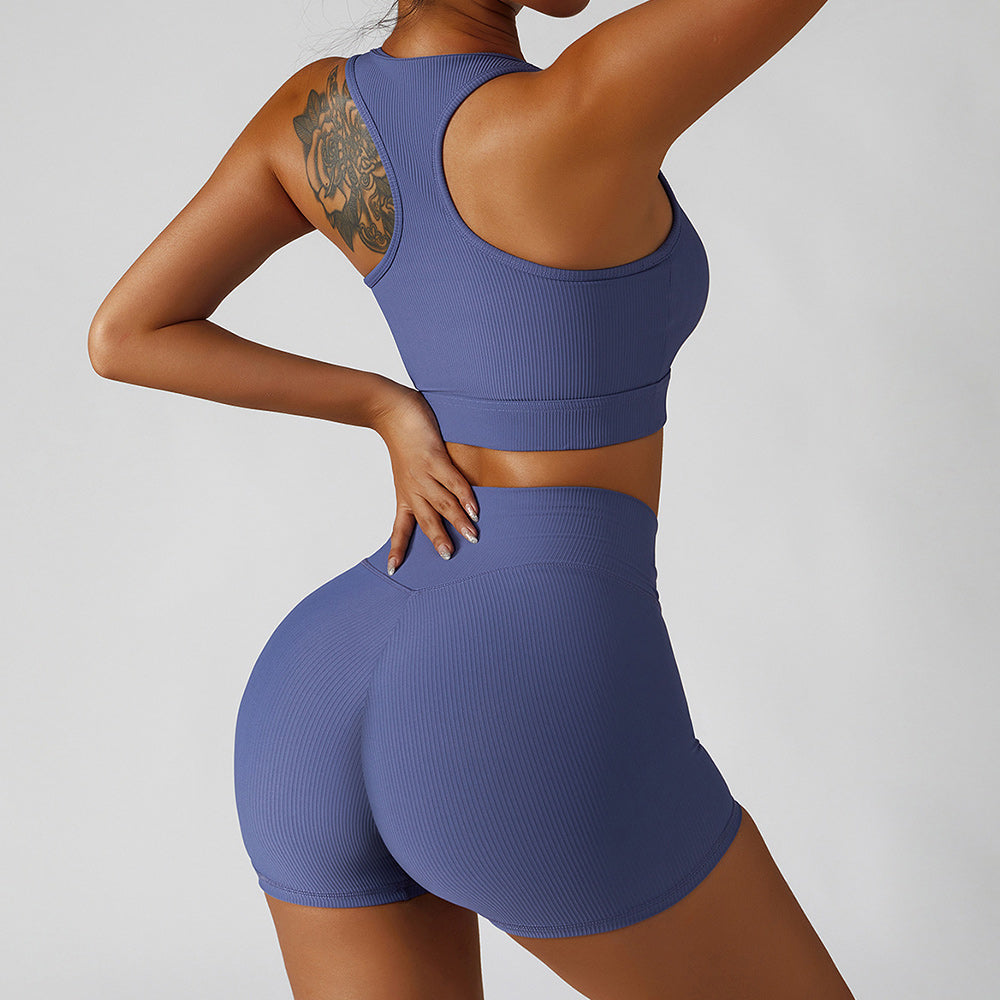 Damskie spodnie do jogi z wysokim stanem, obcisłe do biegania