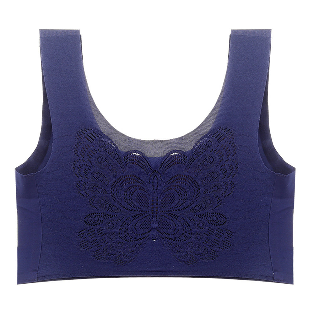 Biustonosz motylkowy z wycięciem