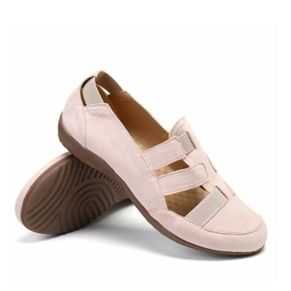 Płaskie sandały z wycięciem wiosna/lato