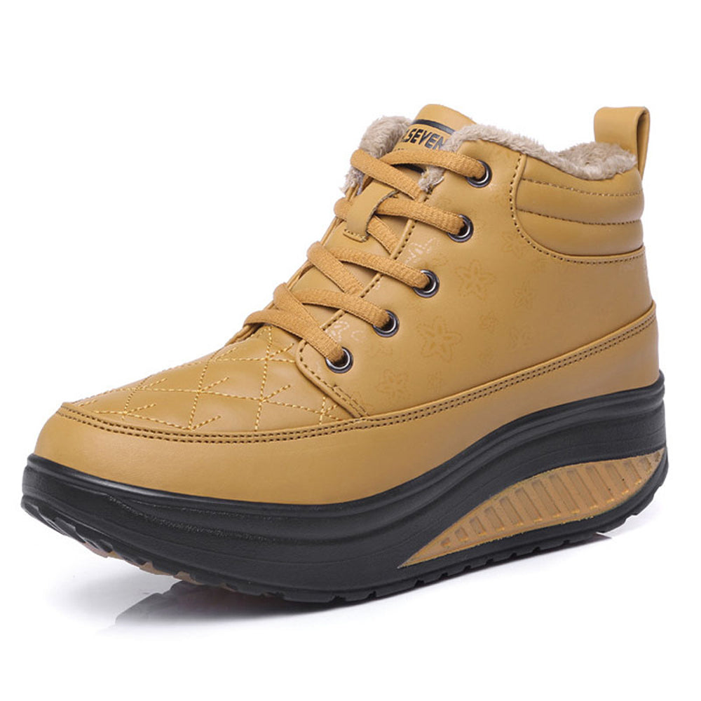 Męskie nowe skórzane sznurowane wysokie skórzane buty na jesień i zimę