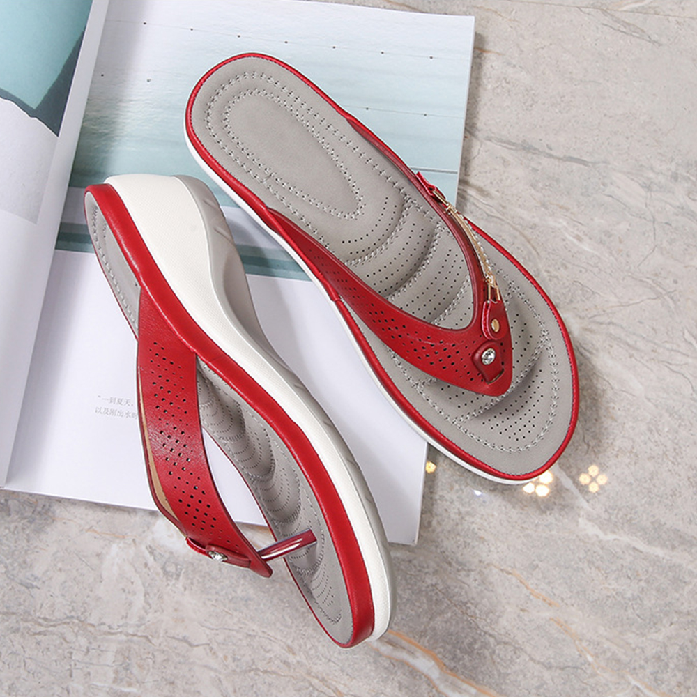 Lodowylabedz Modne letnie sandały damskie na koturnie