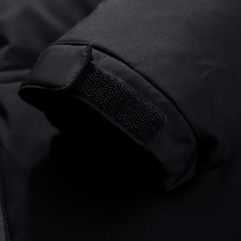 Lodowylabedz Męska ocieplana anorak o dopasowanym kroju z kapturem