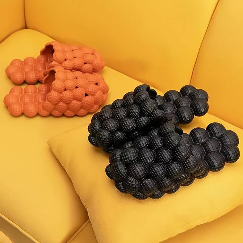 Lodowylabedz Bąbelkowe klapki do masażu dla par Kolorowe zjeżdżalnie bąbelkowe