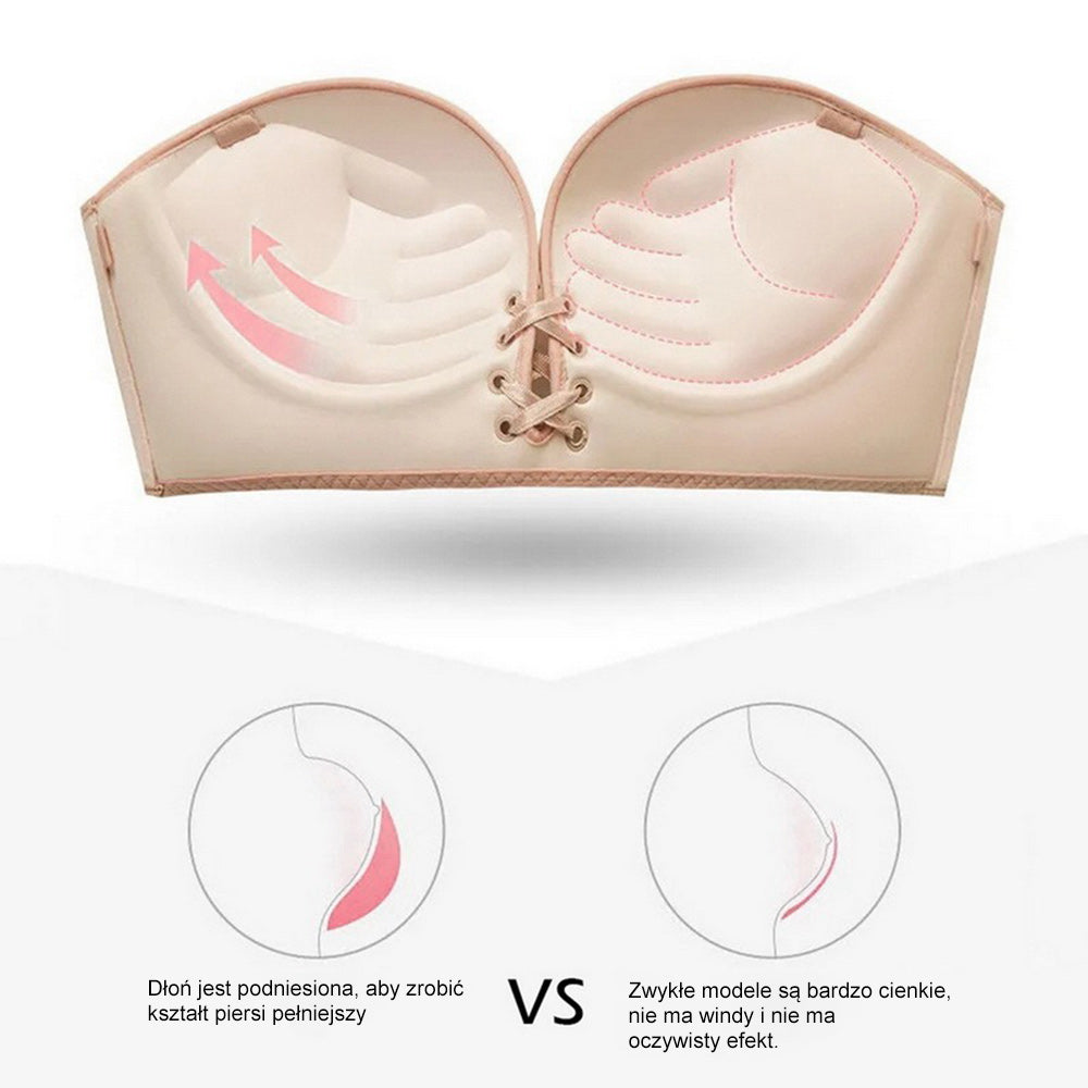 Bielizna antypoślizgowa bez ramiączek