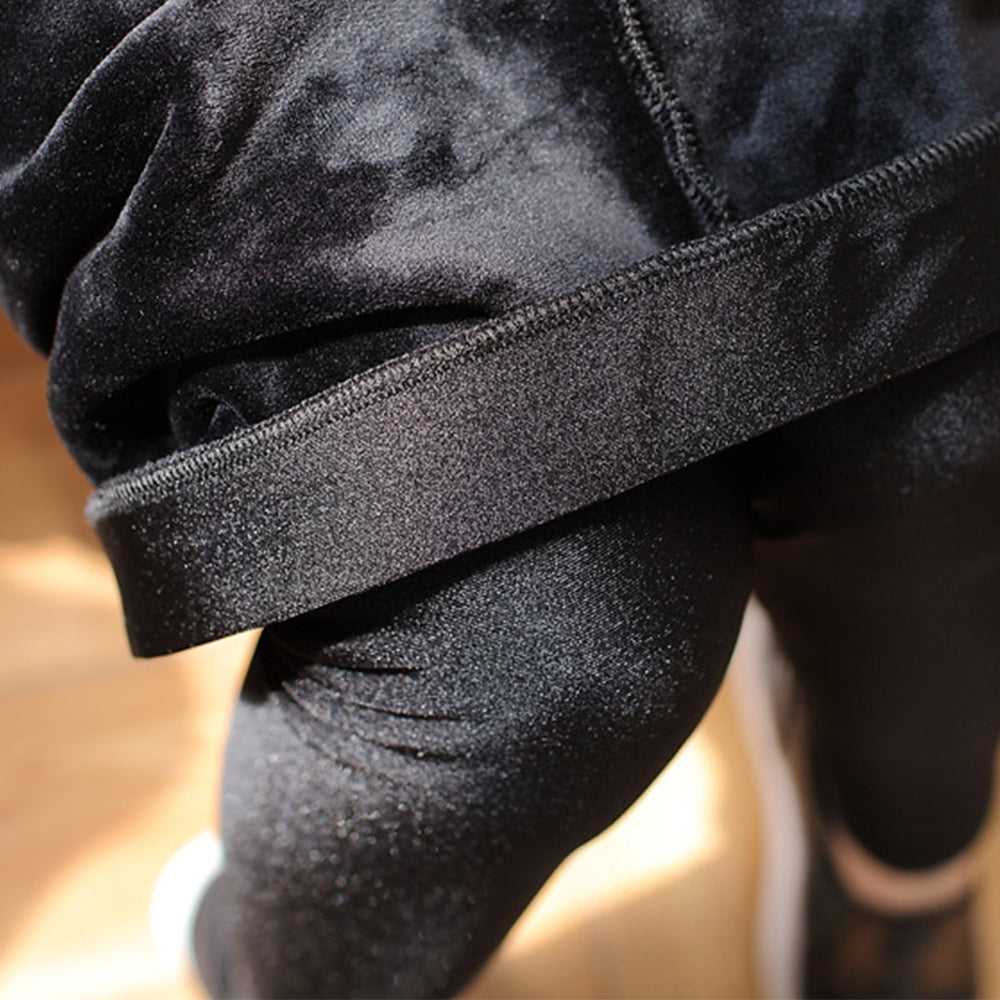 Nowe obcisłe legginsy z polaru z wysokim stanem dla kobiet jesienno-zimowych