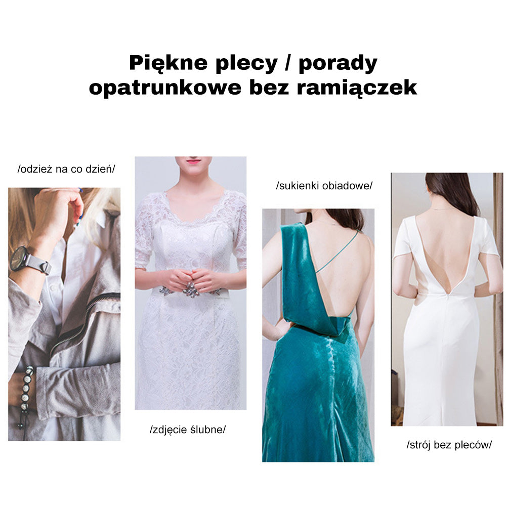 Bielizna antypoślizgowa bez ramiączek