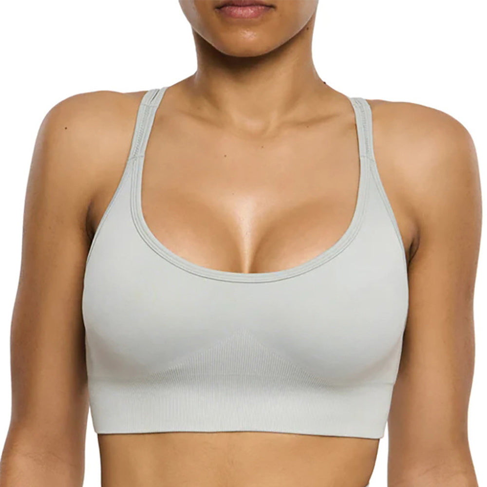 Nowy damski strój sportowy bezszwowe spodnie z biustonoszem do fitnessu