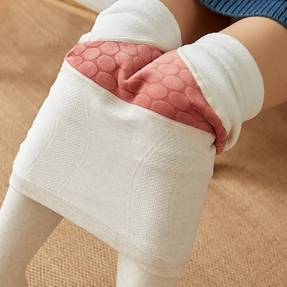 Jesienne i zimowe nowe damskie wysokiej talii brzuch jednokolorowe ciepłe rajstopy