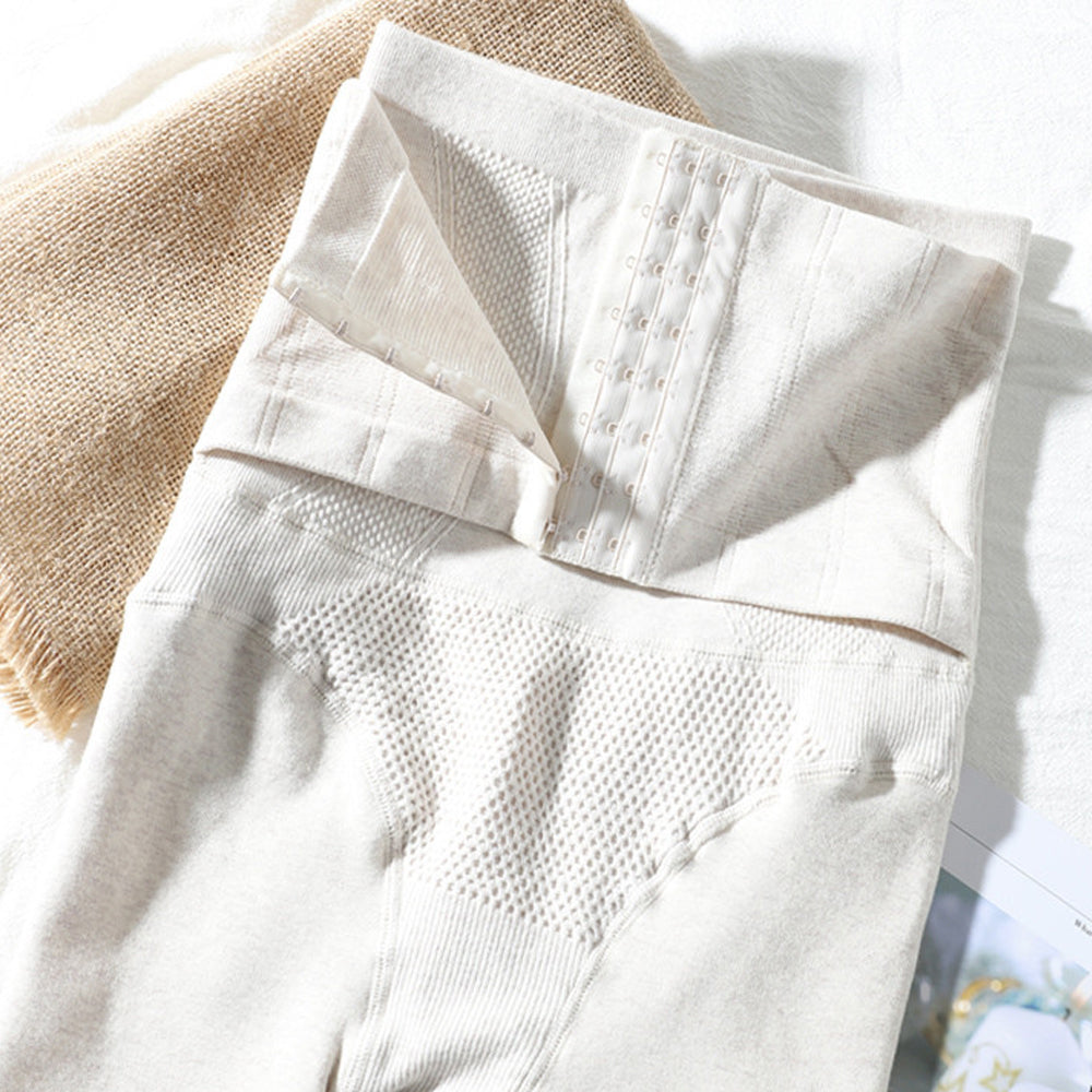 Jesienne i zimowe nowe damskie wysokiej talii brzuch jednokolorowe ciepłe rajstopy