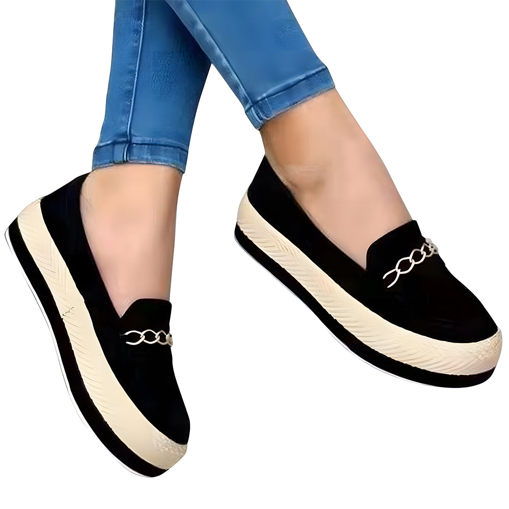 Wiosenne i letnie nowe buty na co dzień z grubymi podeszwami