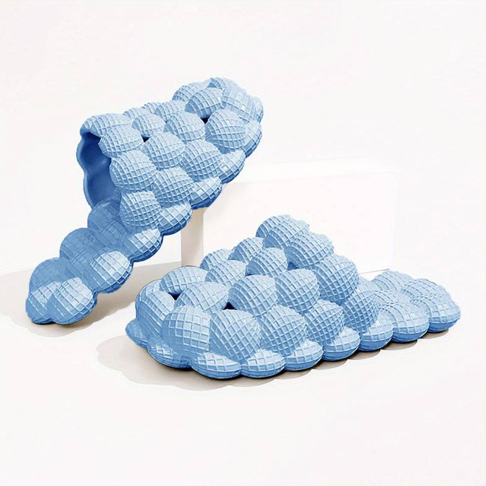 Lodowylabedz Bąbelkowe klapki do masażu dla par Kolorowe zjeżdżalnie bąbelkowe