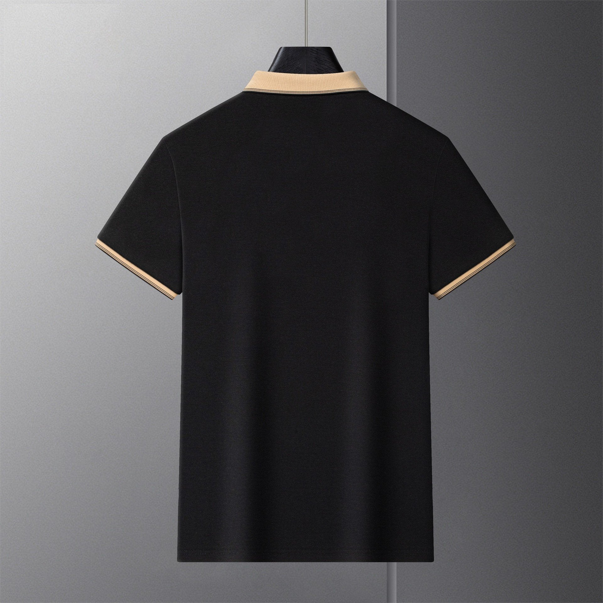 Lodowylabedz Męska oddychająca biznesowa koszulka polo