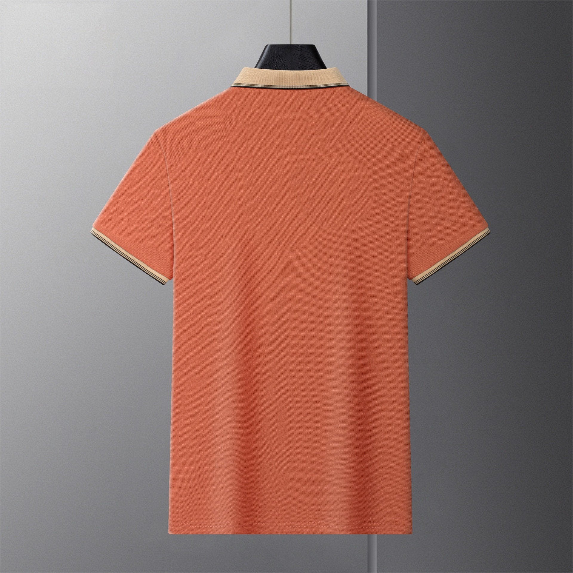 Lodowylabedz Męska oddychająca biznesowa koszulka polo