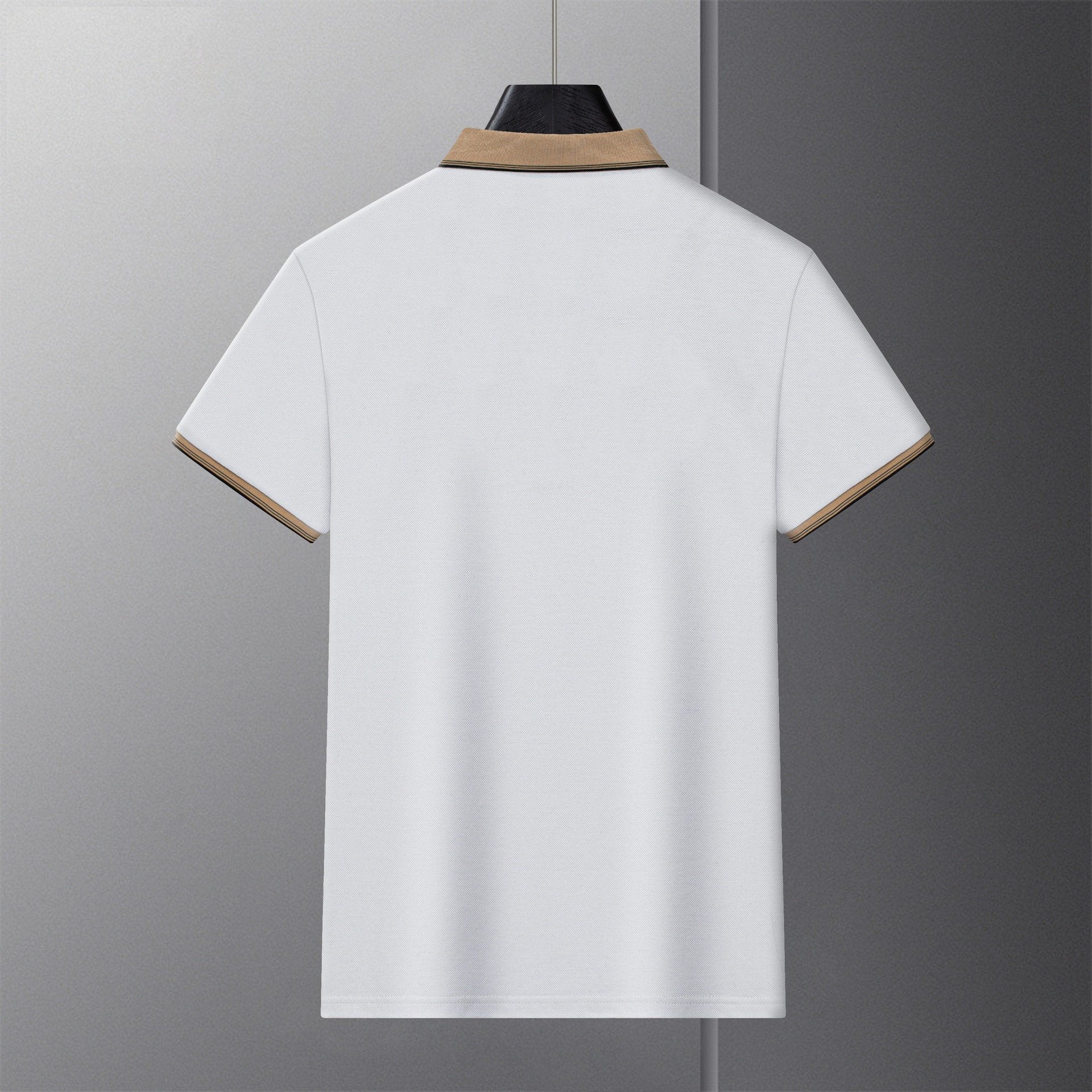 Lodowylabedz Męska oddychająca biznesowa koszulka polo