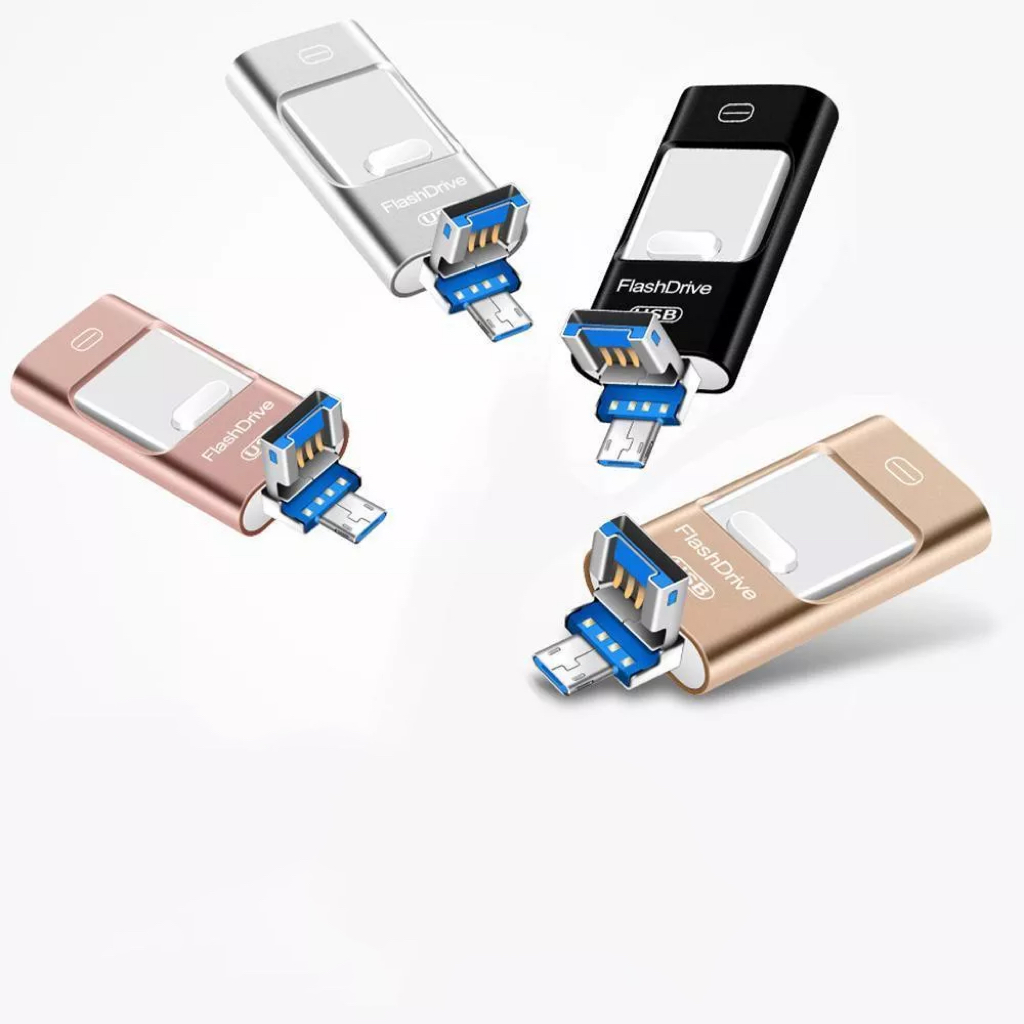 Prikkdans Bærbar USB-minnepinne for iPhone, iPad og Android
