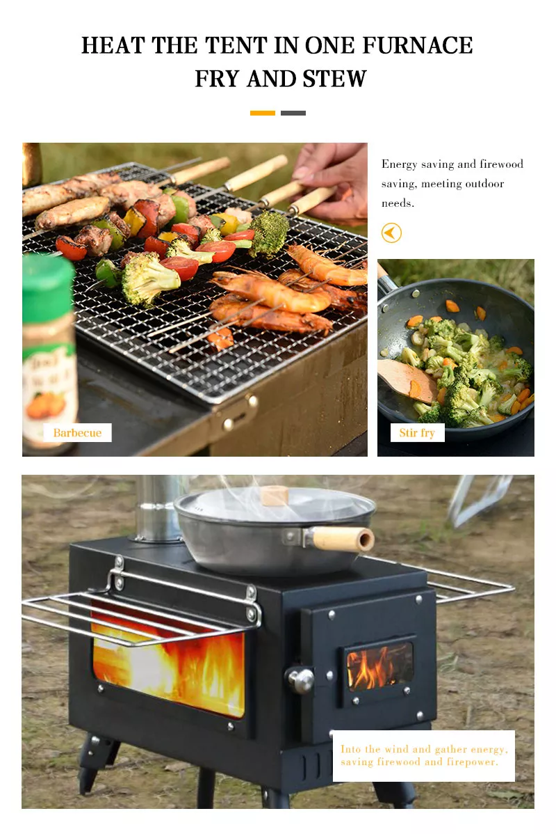 Multi-purpose Portable Folding Picnic Stove