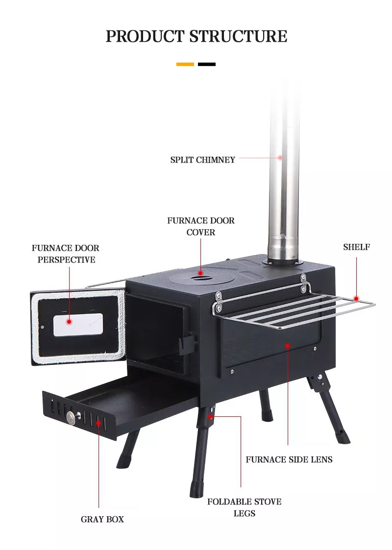 Multi-purpose Portable Folding Picnic Stove