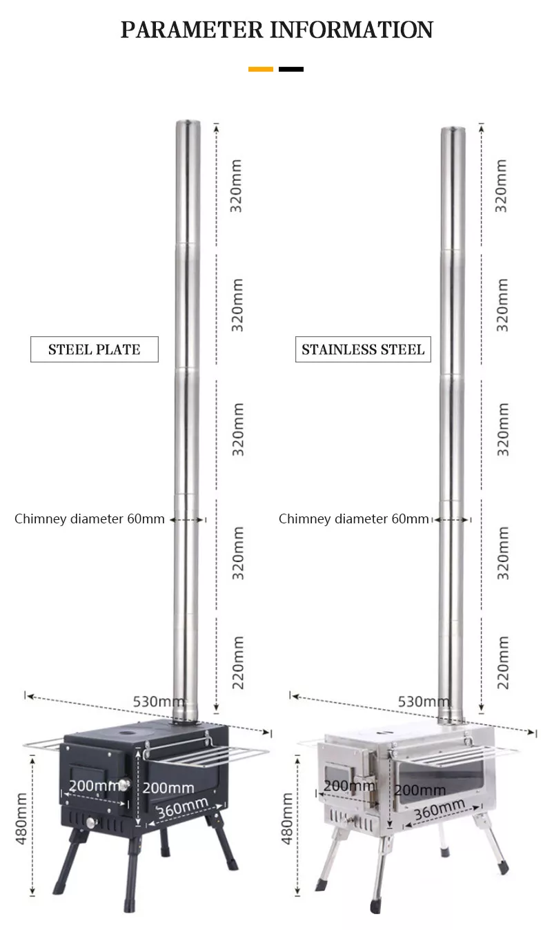 Multi-purpose Portable Folding Picnic Stove
