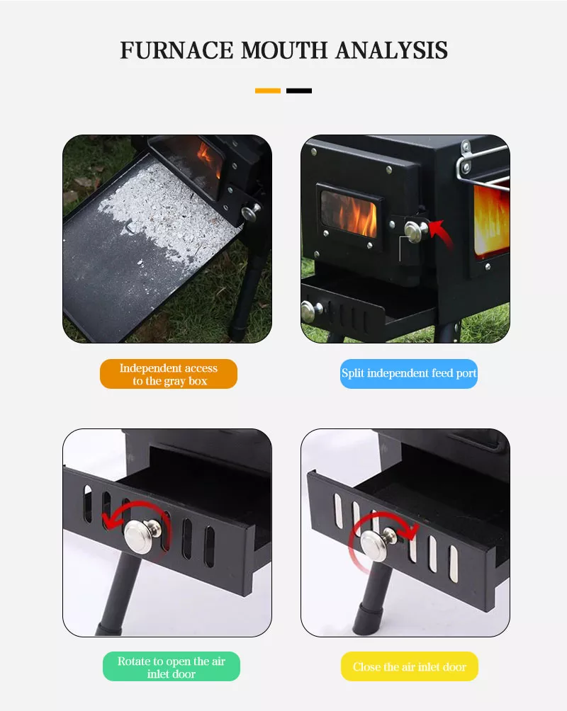 Multi-purpose Portable Folding Picnic Stove