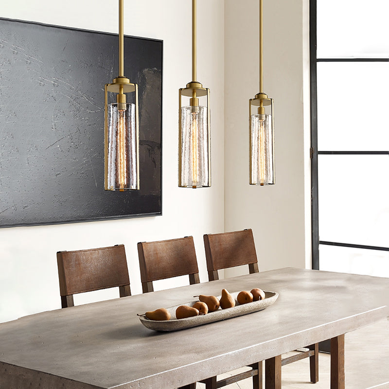 Industrial Style Copper Pendant Light-konalight