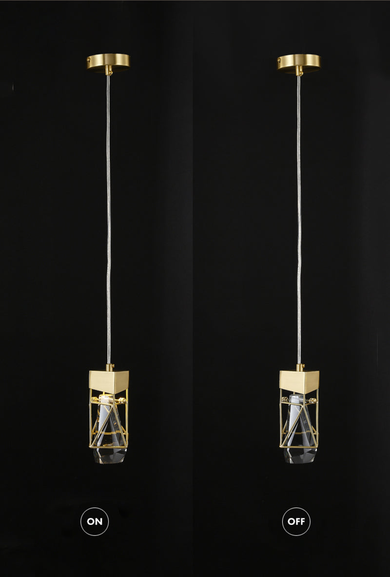 Modern Crystal Pendant Light-konalight