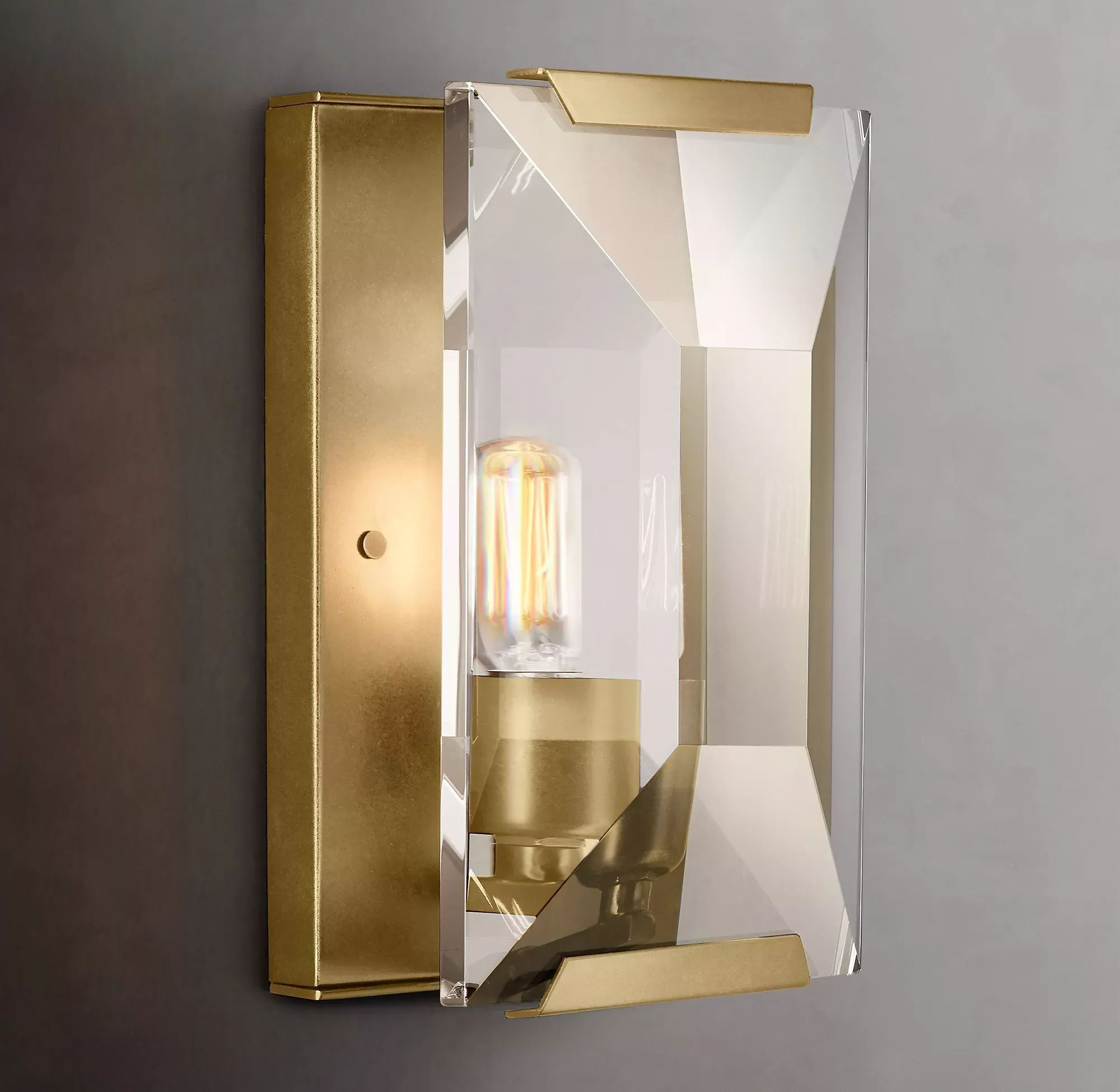 Harlow Crystal Sconce-Cure Lighting