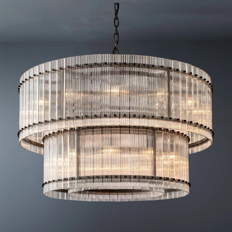 Modern San Marco Luxury  Round Chandelier 48"-konalight