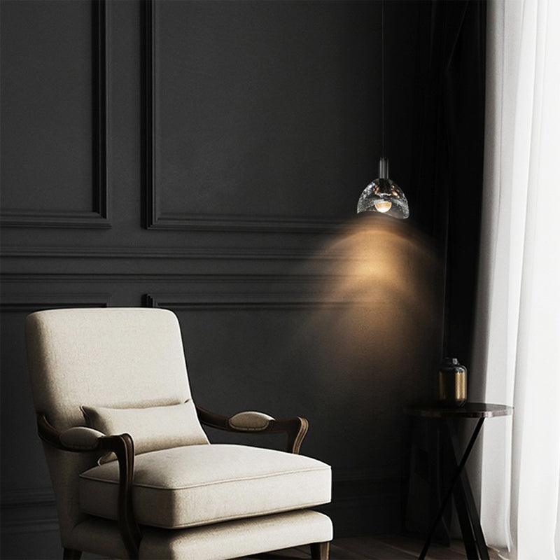 Dining Room Crystal Pendant Light Black-konalight