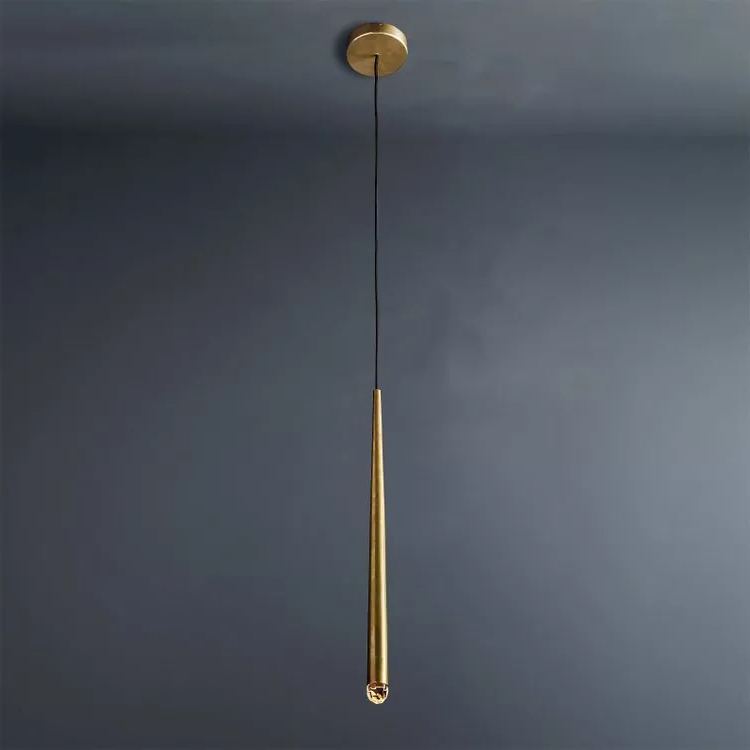 Modern Personalized Brass Pendant Light-Cure Lighting