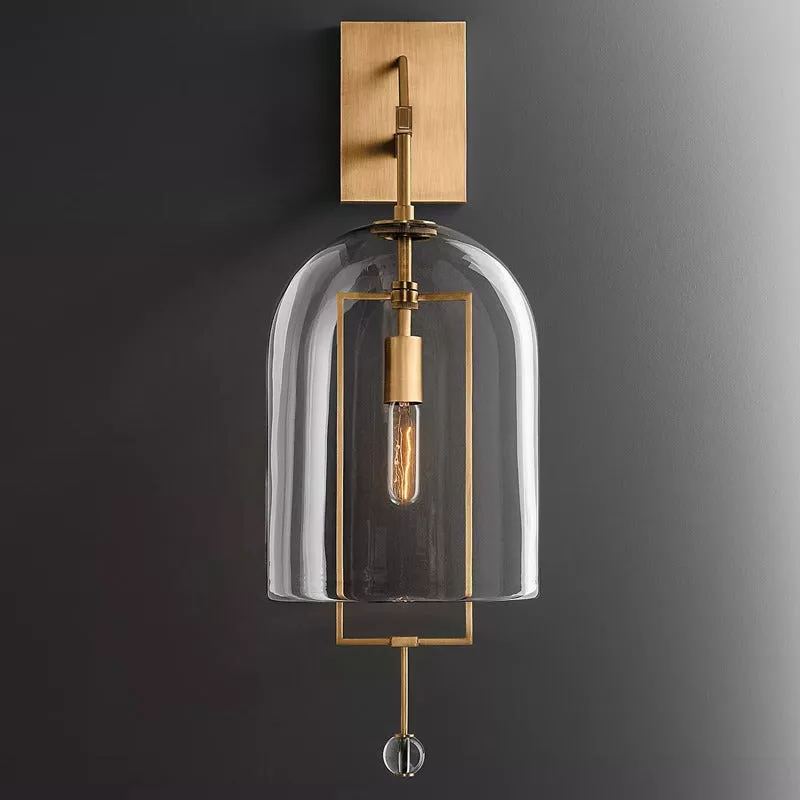 Fulcrum Glass Grand Wall Sconce-Cure Lighting
