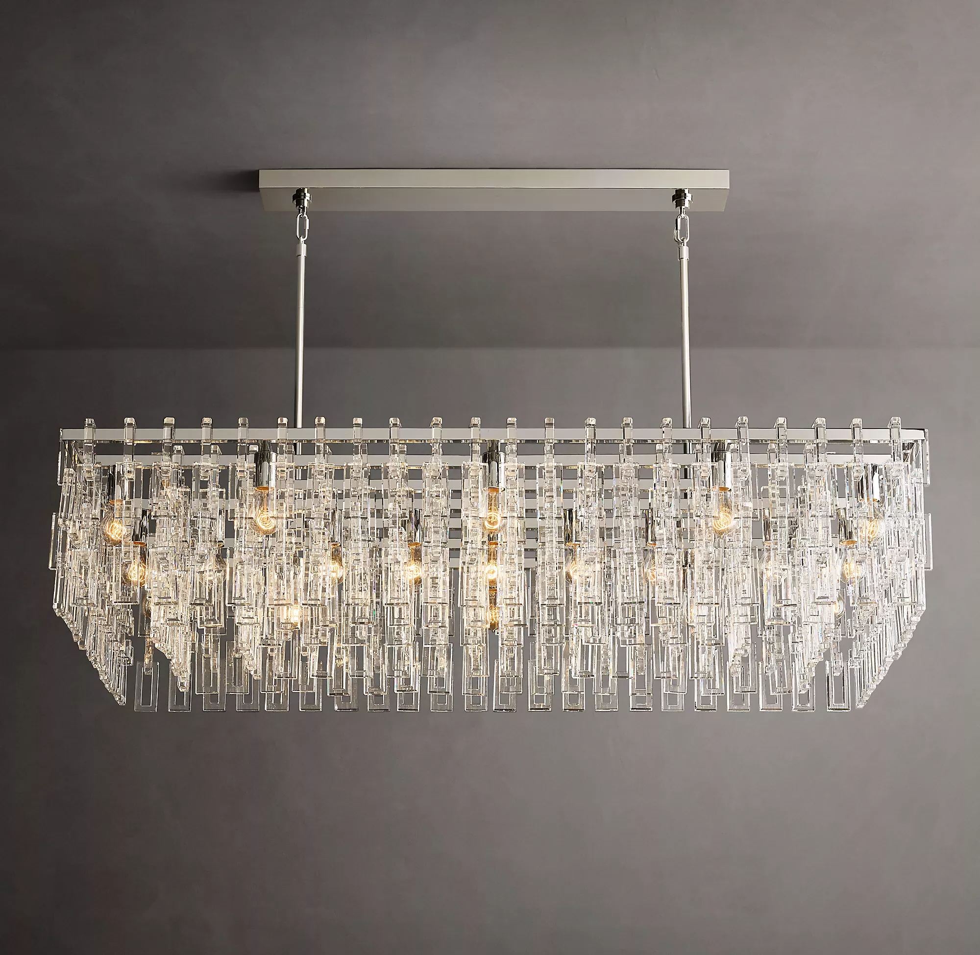Marignan Rectangular Chandelier 60"-konalight