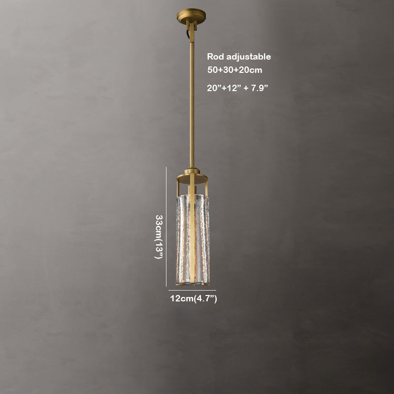 Industrial Style Copper Pendant Light-konalight