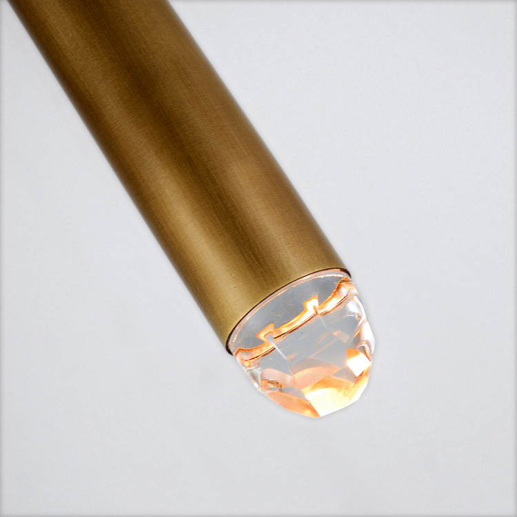 Modern Personalized Brass Pendant Light-konalight