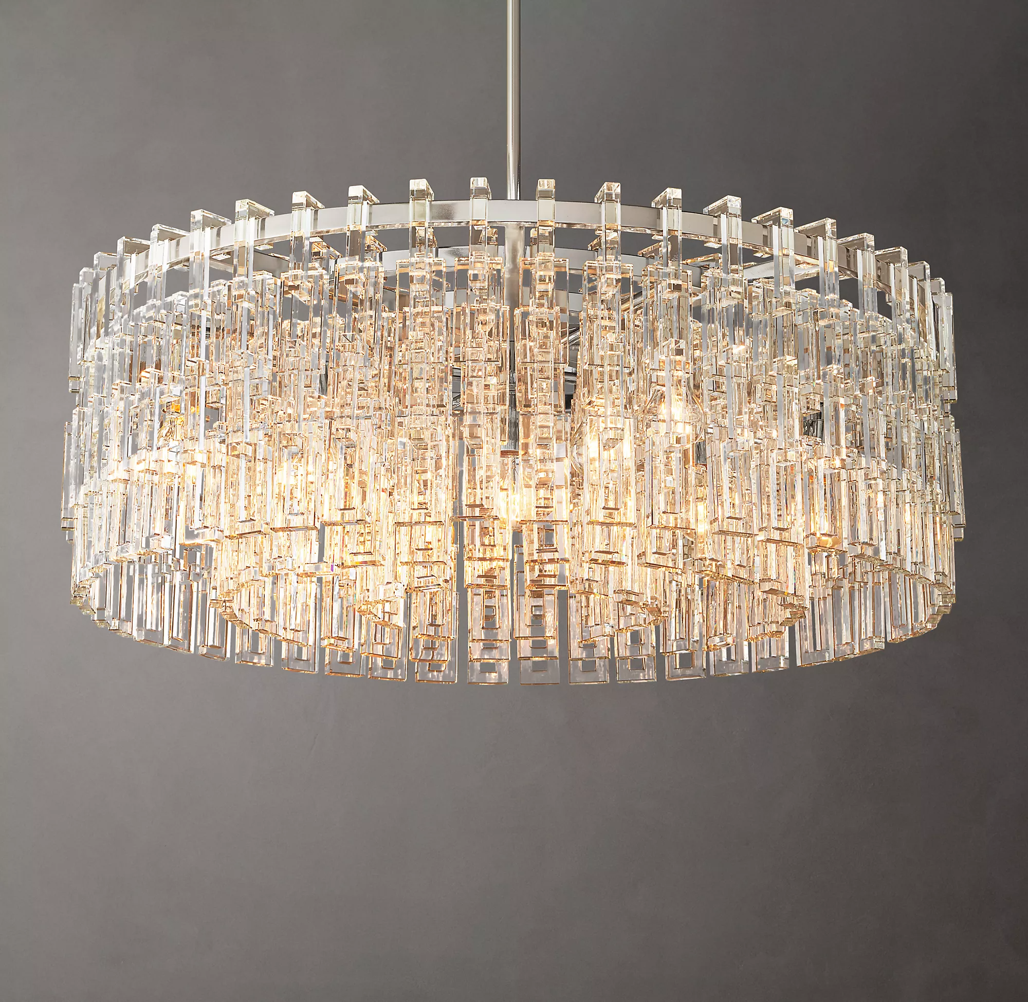 Marignan Round Chandelier 36"-konalight