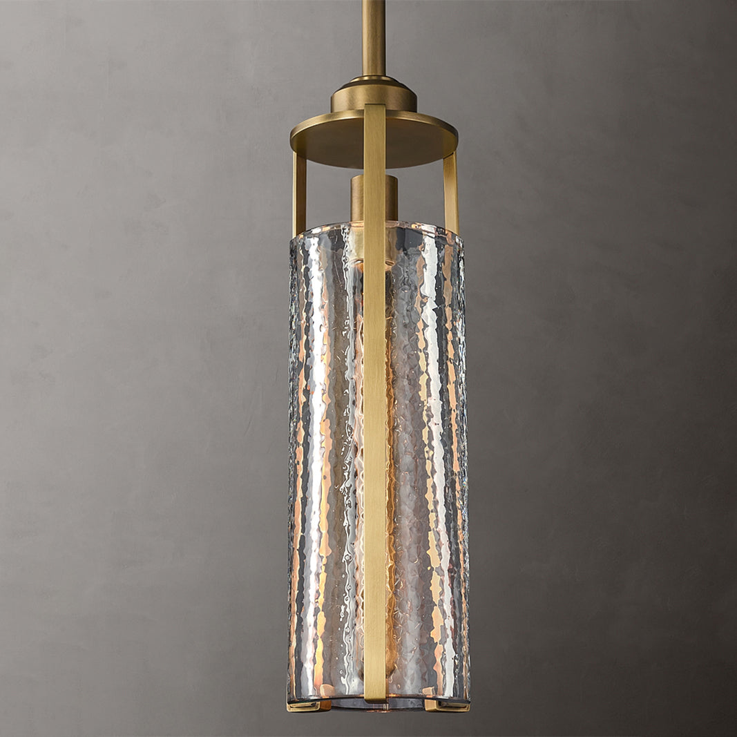Industrial Style Copper Pendant Light-konalight