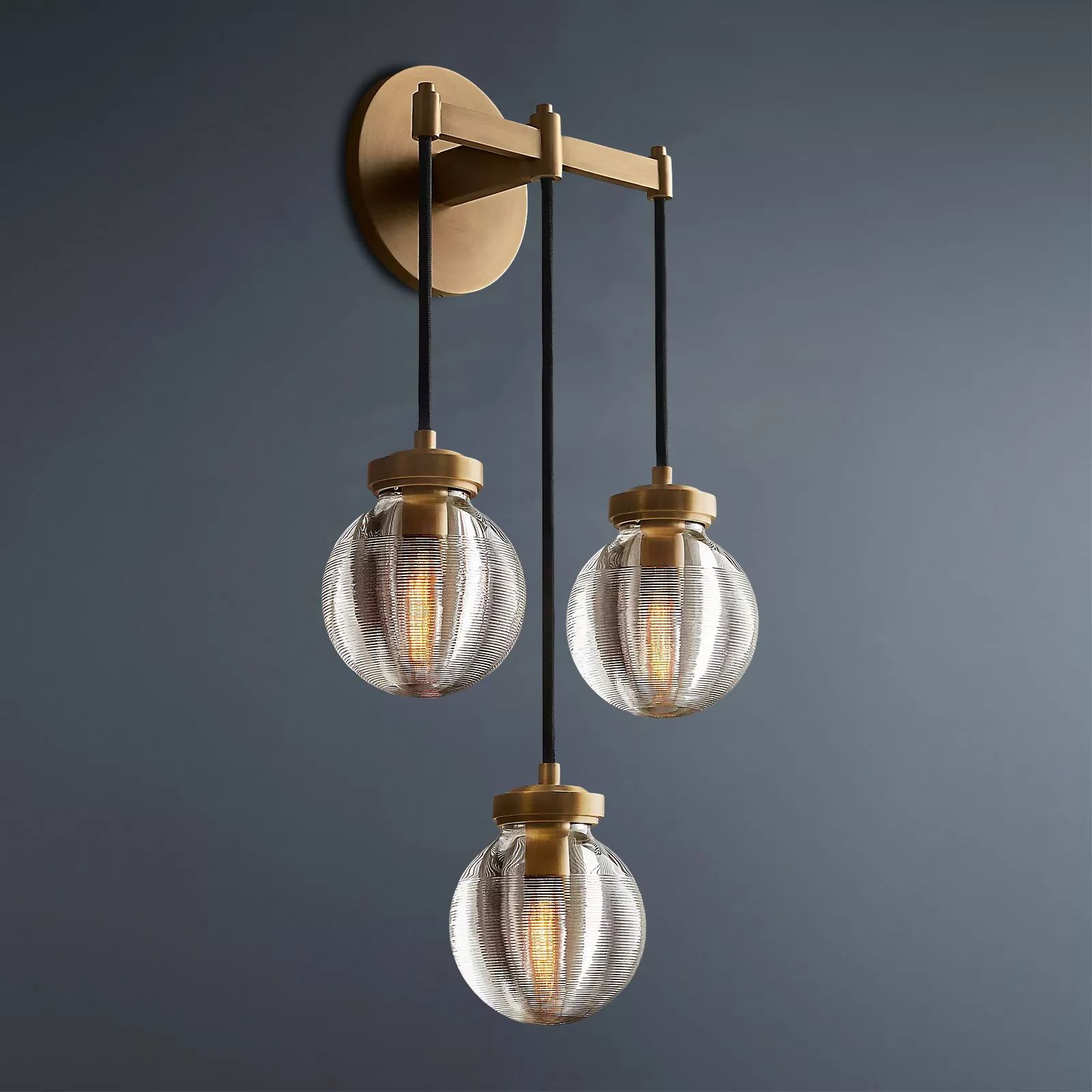 Pearl Triple  Wall Sconces,Wall Lamps-konalight