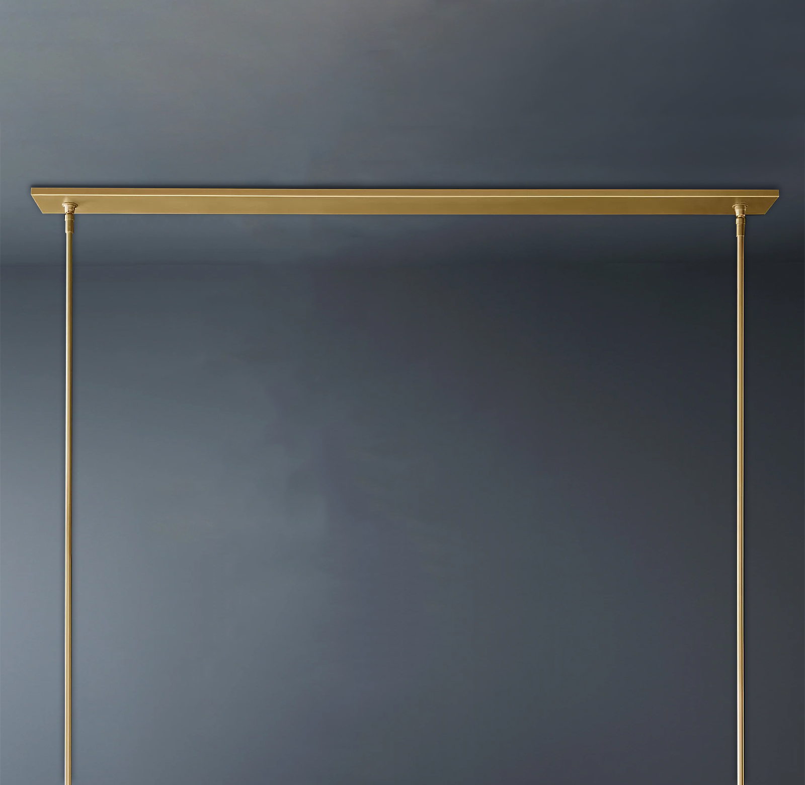 Ravelle Linear Glass Chandelier 59"-konalight