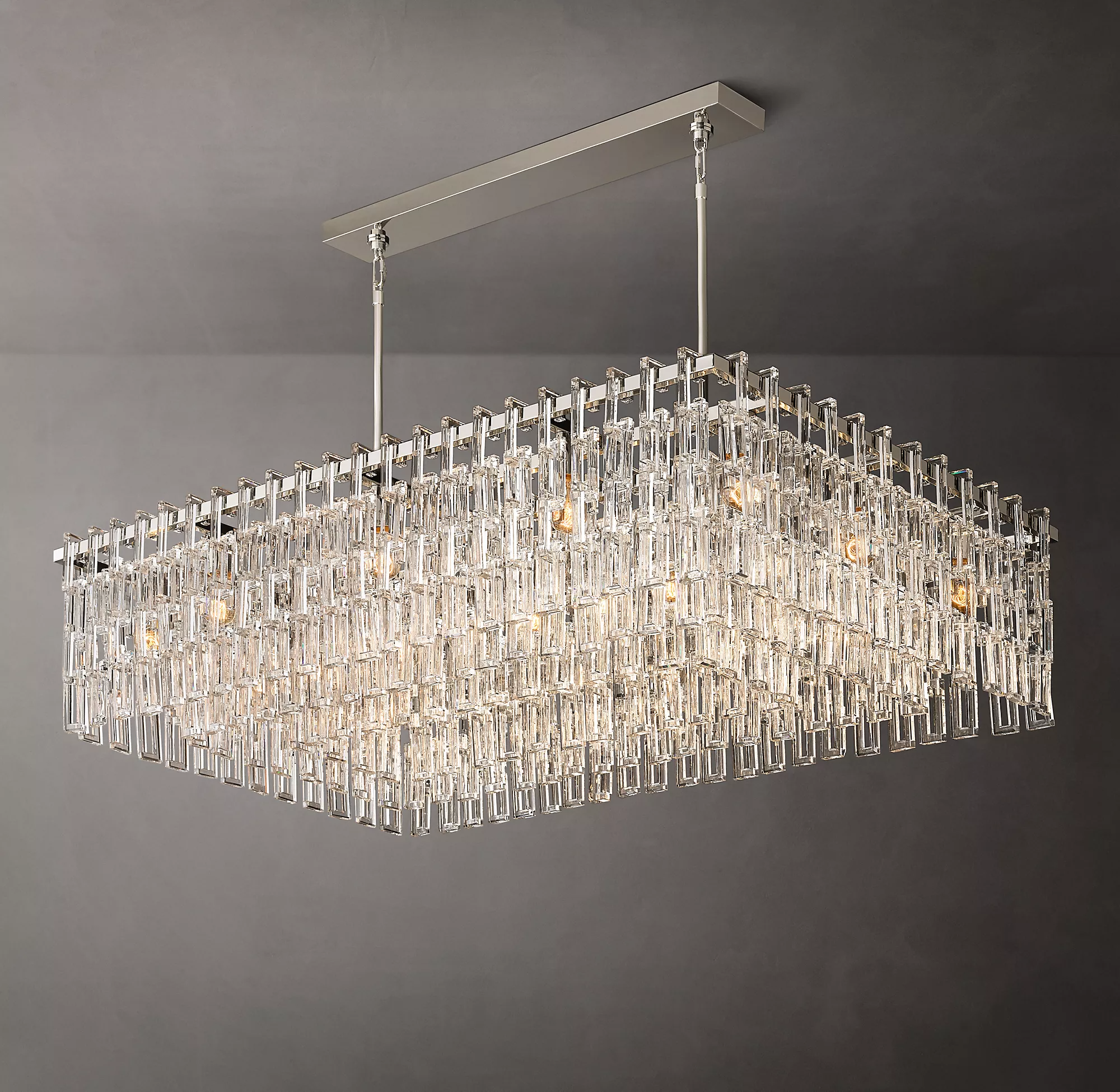 Marignan Rectangular Chandelier 60"-konalight