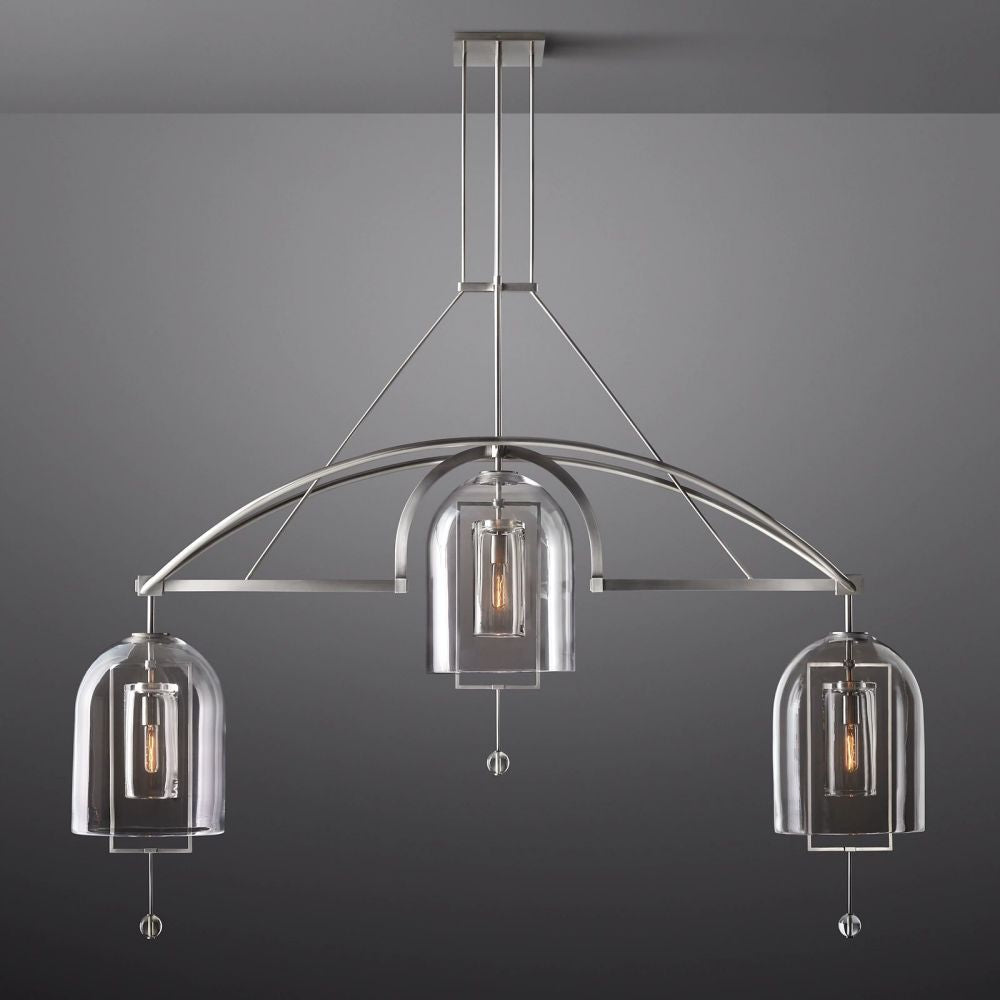 Fulcrum Linear Chandelier 73" For Living Room-konalight