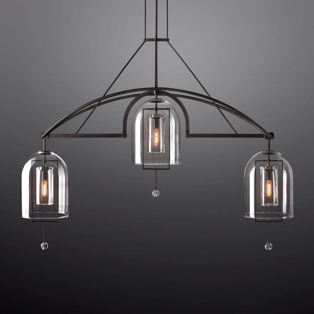 Fulcrum Linear Chandelier 73" For Living Room-konalight