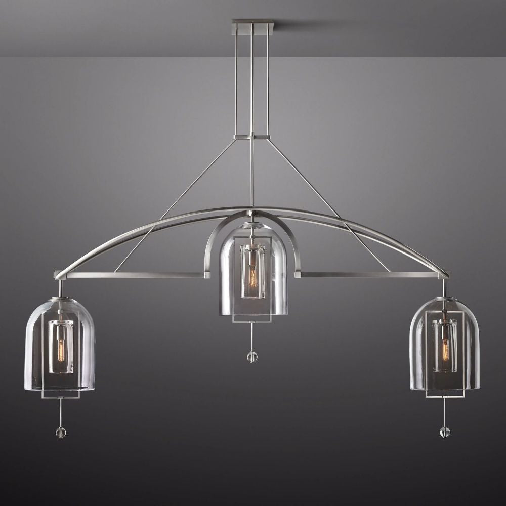 Fulcrum Linear Chandelier 85" For Living Room-konalight