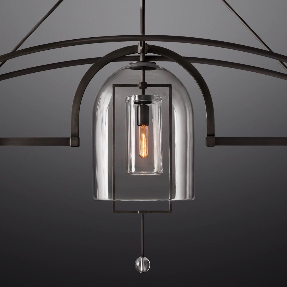Fulcrum Linear Chandelier 85" For Living Room-konalight