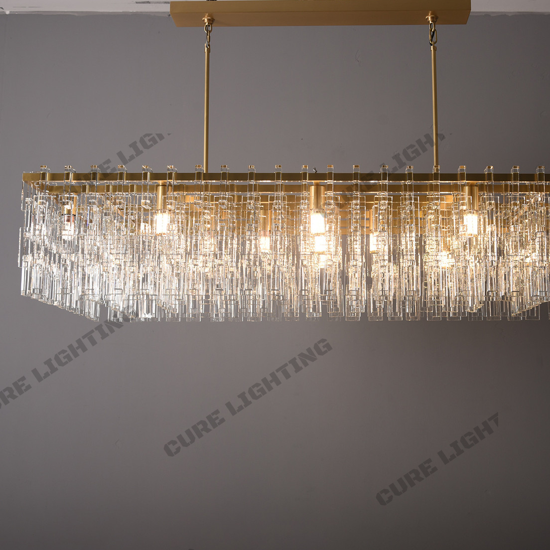 Marignan Rectangular Chandelier 60"-konalight