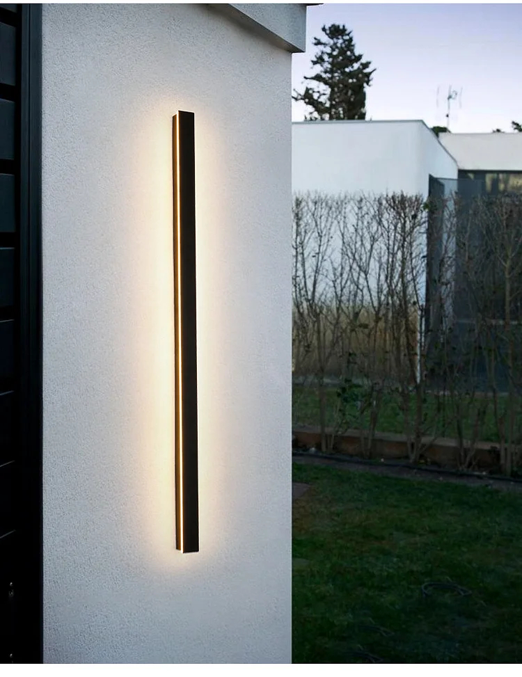 Minimalist long bar wall light-konalight