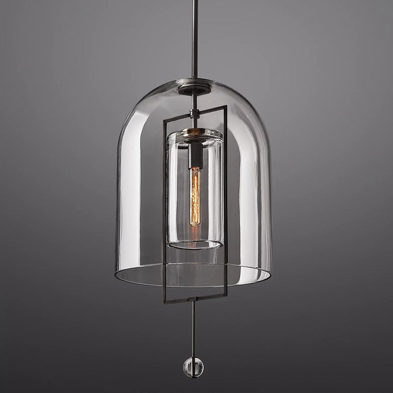 Fulcrum Glass Grand Pendant Light 13"-konalight