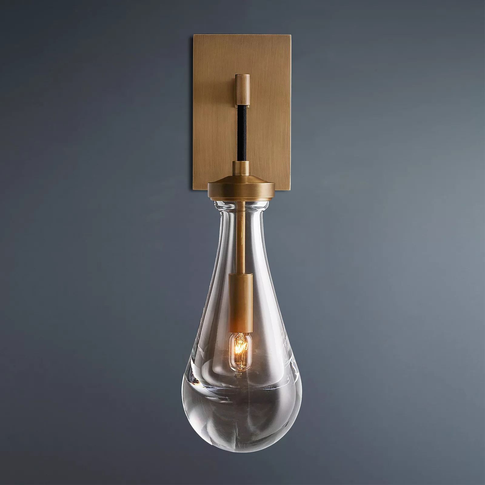 raindrop sconce